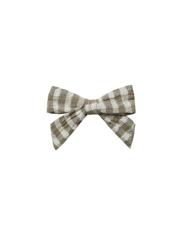 Rylee + Cru Girl Bow, Gingham
